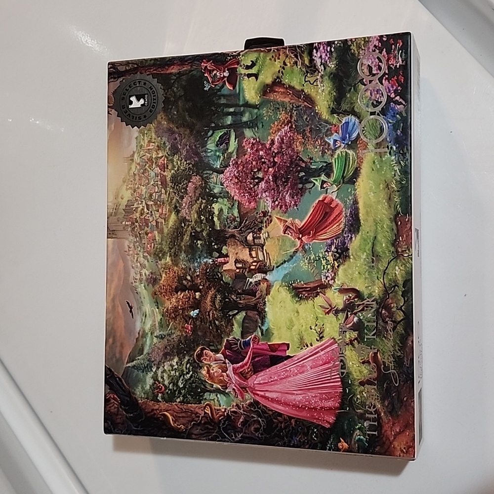 Disney thomas kincade sleeping beauty 1000 piece puzzle